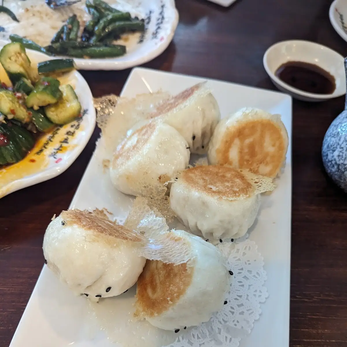 Pan-Fried Pork Bun 6 Pieces 生煎包
